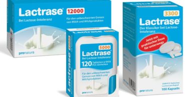 Lactrase-ersetzt die fehlende körpereigene Lactase