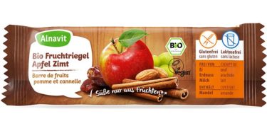 Bio Fruchtriegel Apfel Zimt