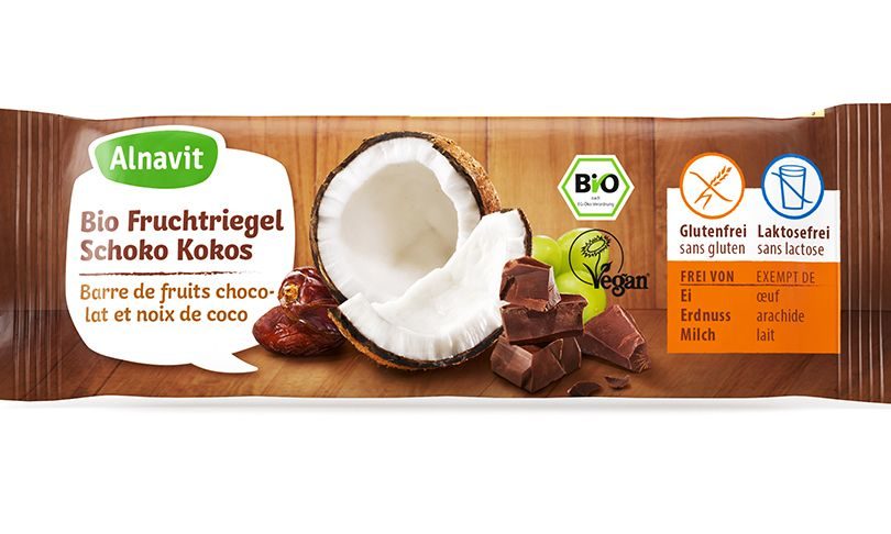Bio Fruchtriegel Schoko Kokos