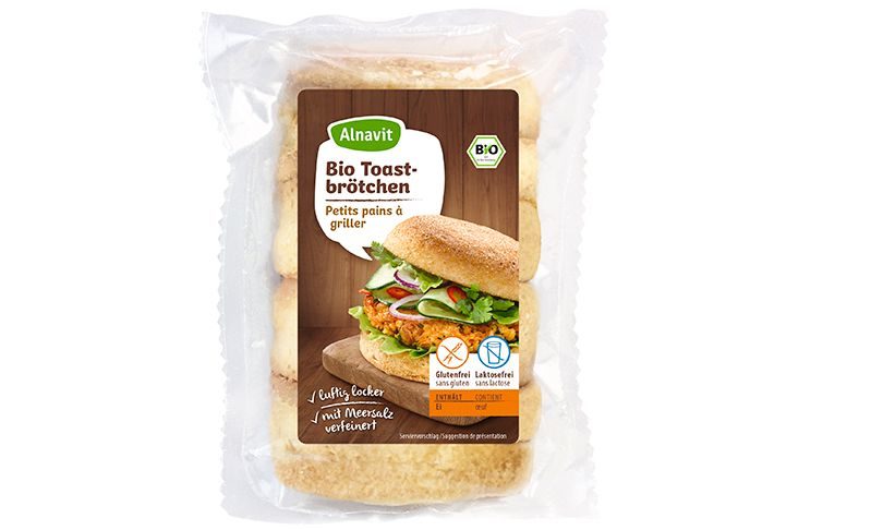 Alnavit - Bio Toastbrötchen