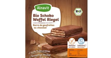 Alnavit - Bio Schoko Waffel Riegel